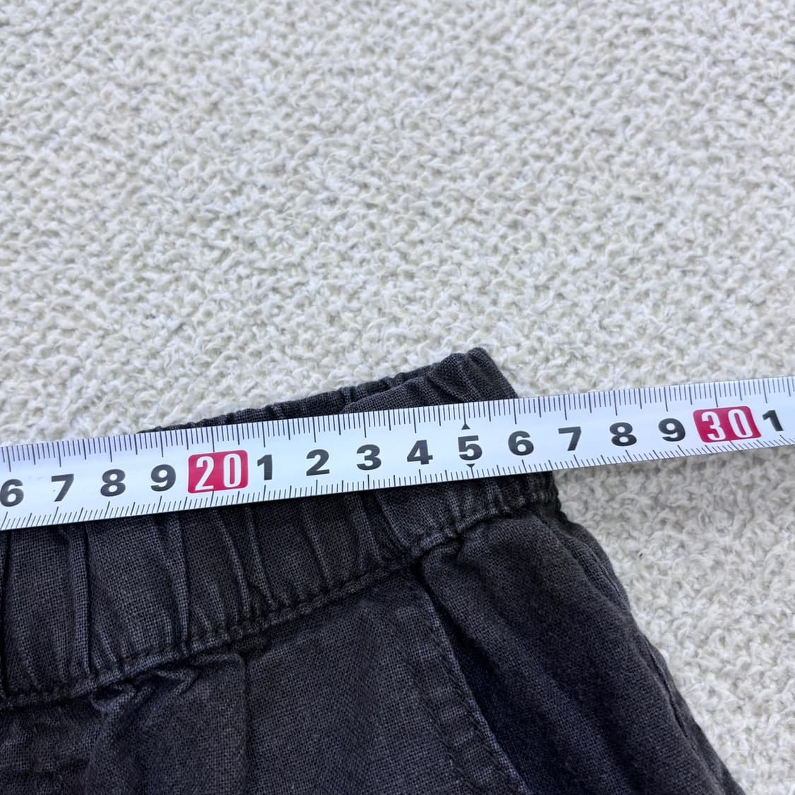 130 루키루 키즈 블랙 반바지 0519Y 상품이미지5