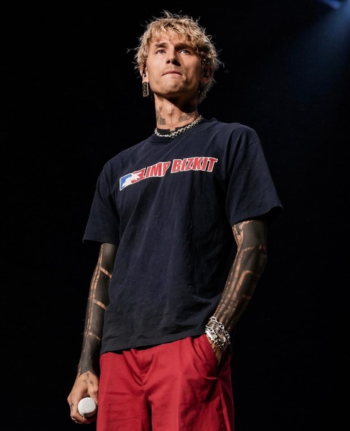 빈티지 00s 림프 비즈킷 Limp Bizkit 밴드 로고 티셔츠 L 상품이미지7