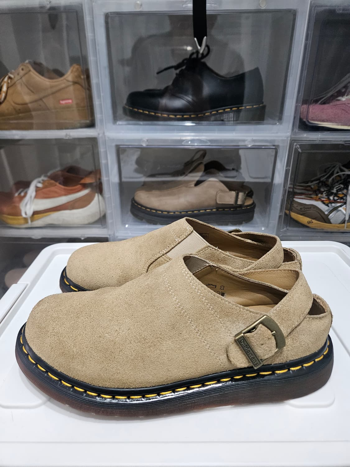 닥터마틴 아이샴 데저트 오아시스 스웨이드 뮬 베이지 UK9(280) 상품이미지2