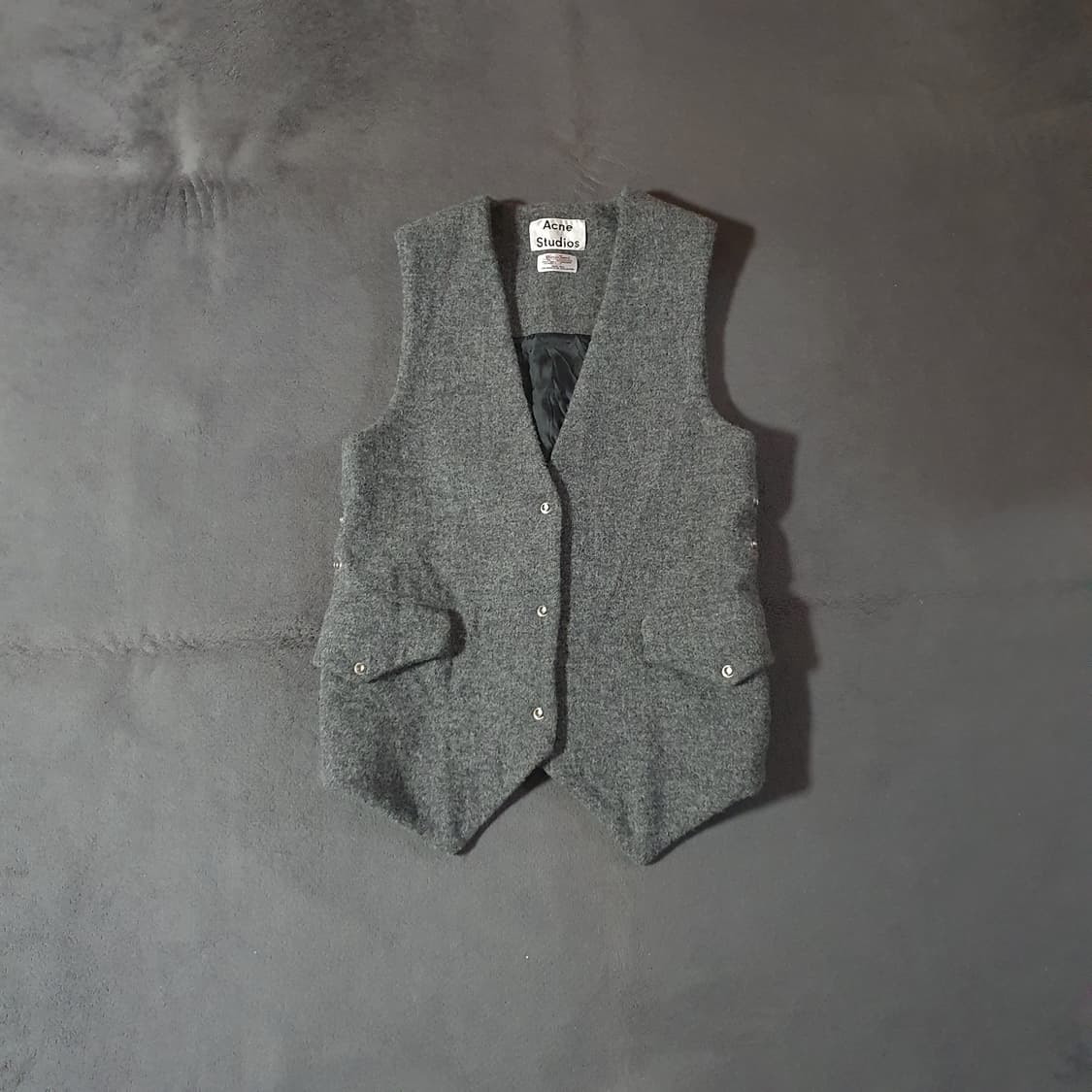 남여공용 아크네 해리스트위드 베스트 조끼 34 (남성M) 상품이미지1