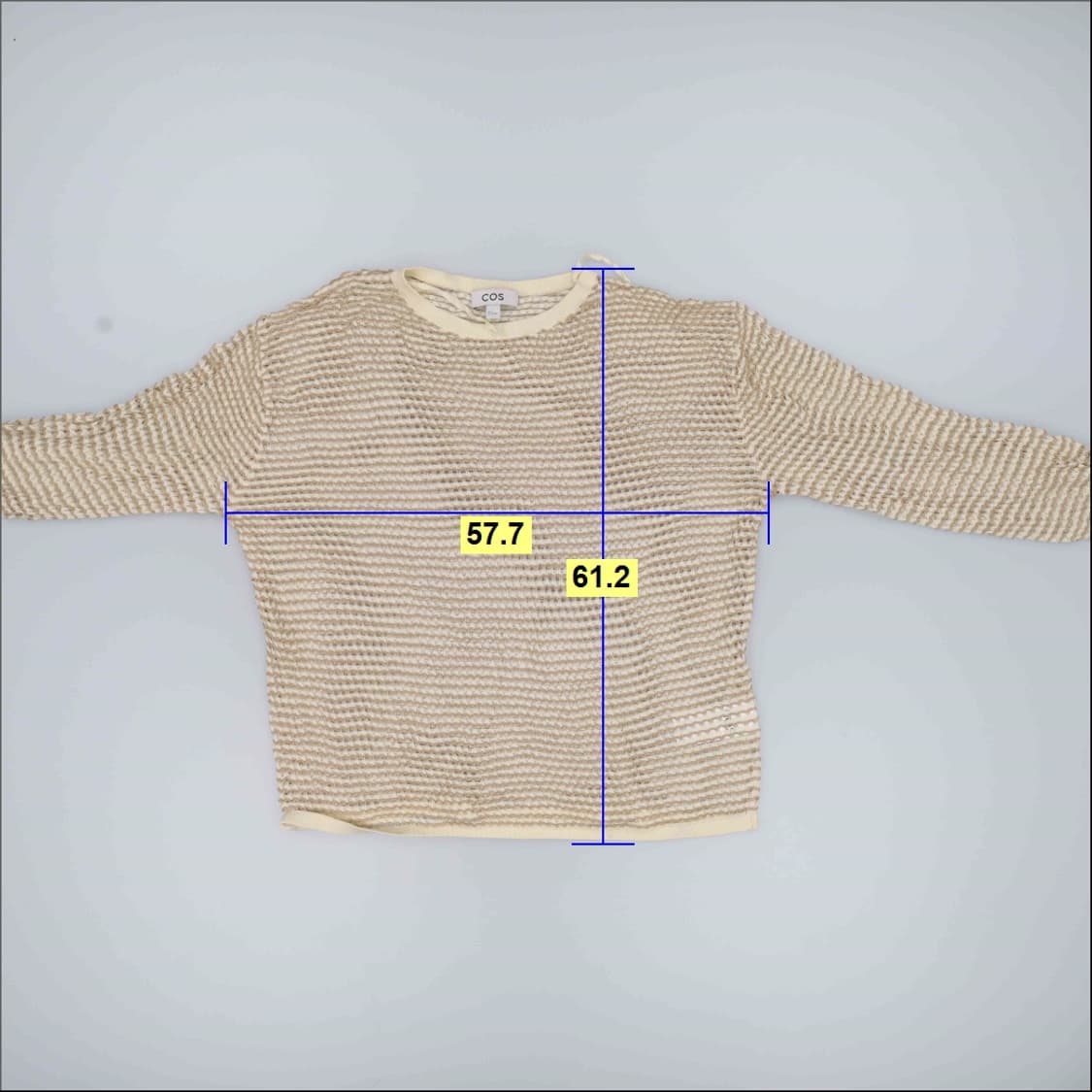 S 코스 오픈 니트 점퍼 티셔츠 0408H1 상품이미지5