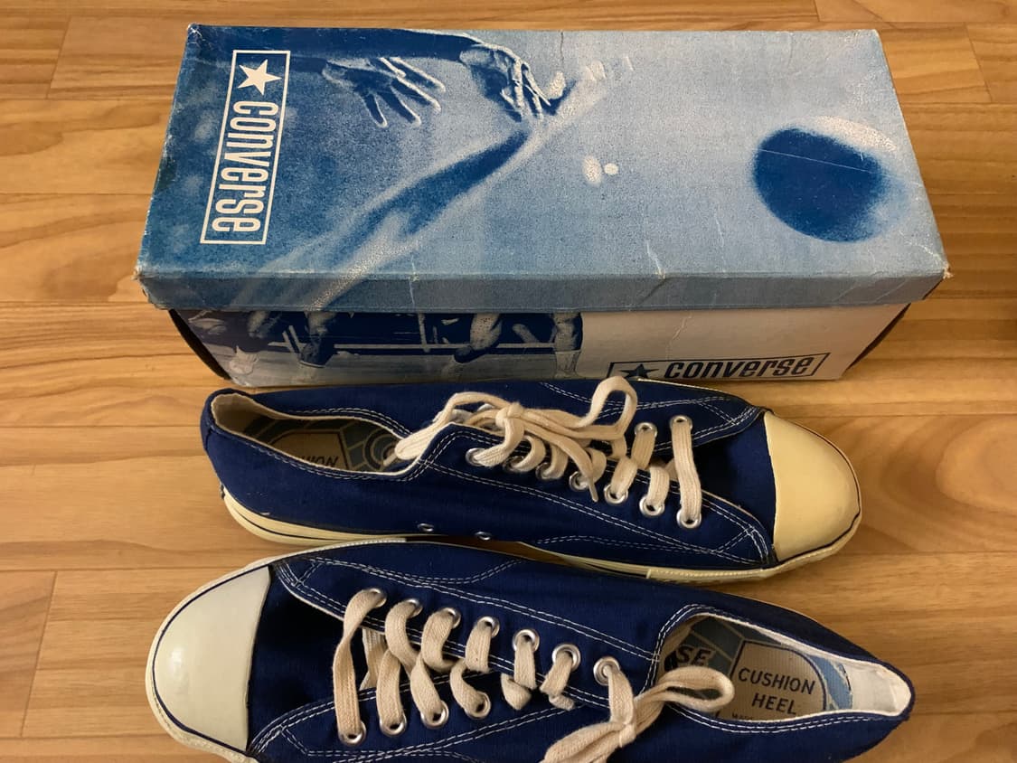 made in usa converse 빈티지 컨버스 네이비 코치 슈즈 상품이미지1