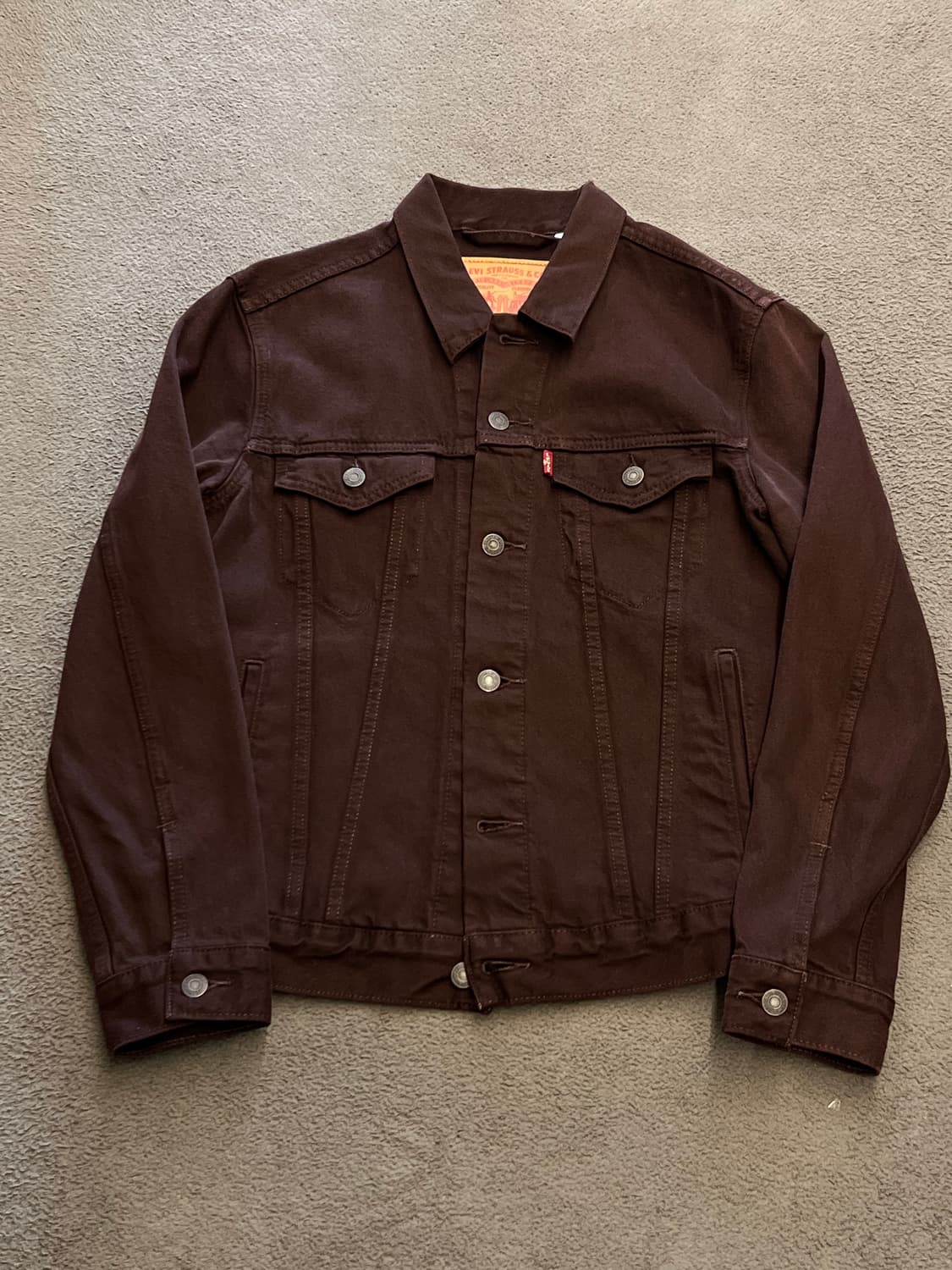 리바이스 브라운 트러커 자켓 처분  상품이미지1