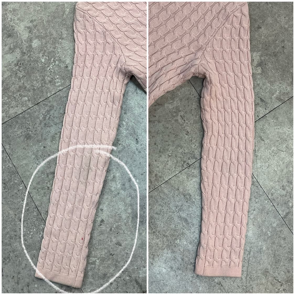 시스템 꽈배기 가디건 핑크 90 #csz2376 상품이미지10