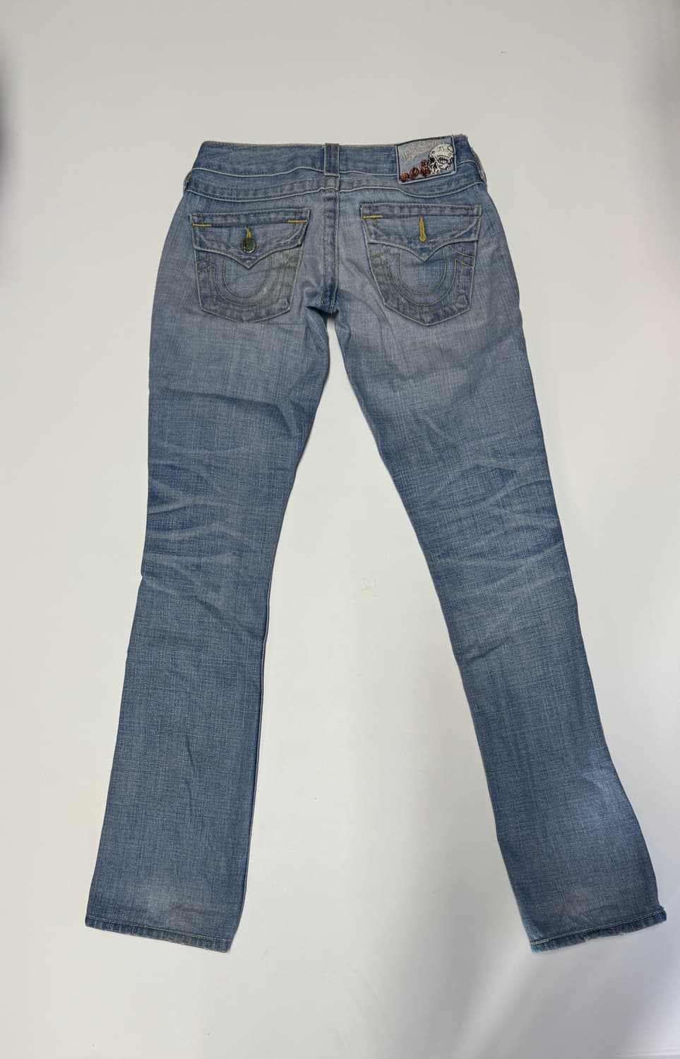 정품라벨! 여성 트루릴리전 빈티지 워싱 데님팬츠 29.9인치 상품이미지2