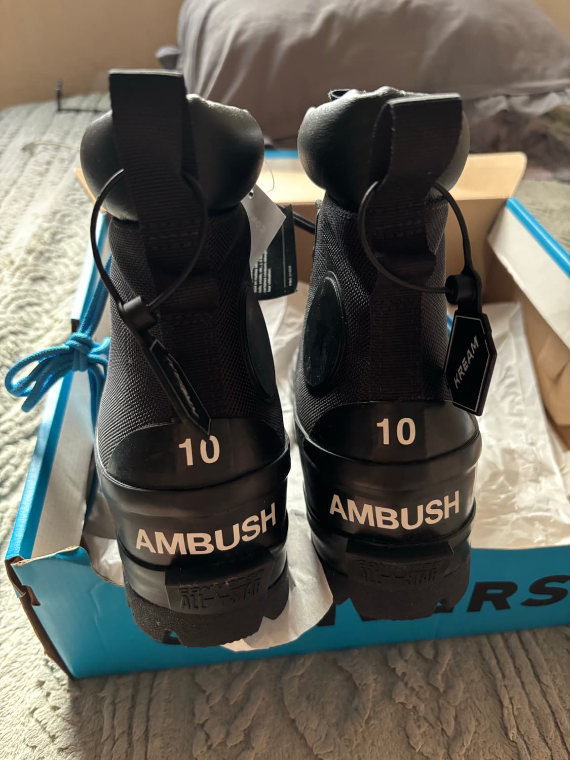 컨버스 x 앰부쉬 척 테일러 올스타 덕 부츠 블랙 290 상품이미지3