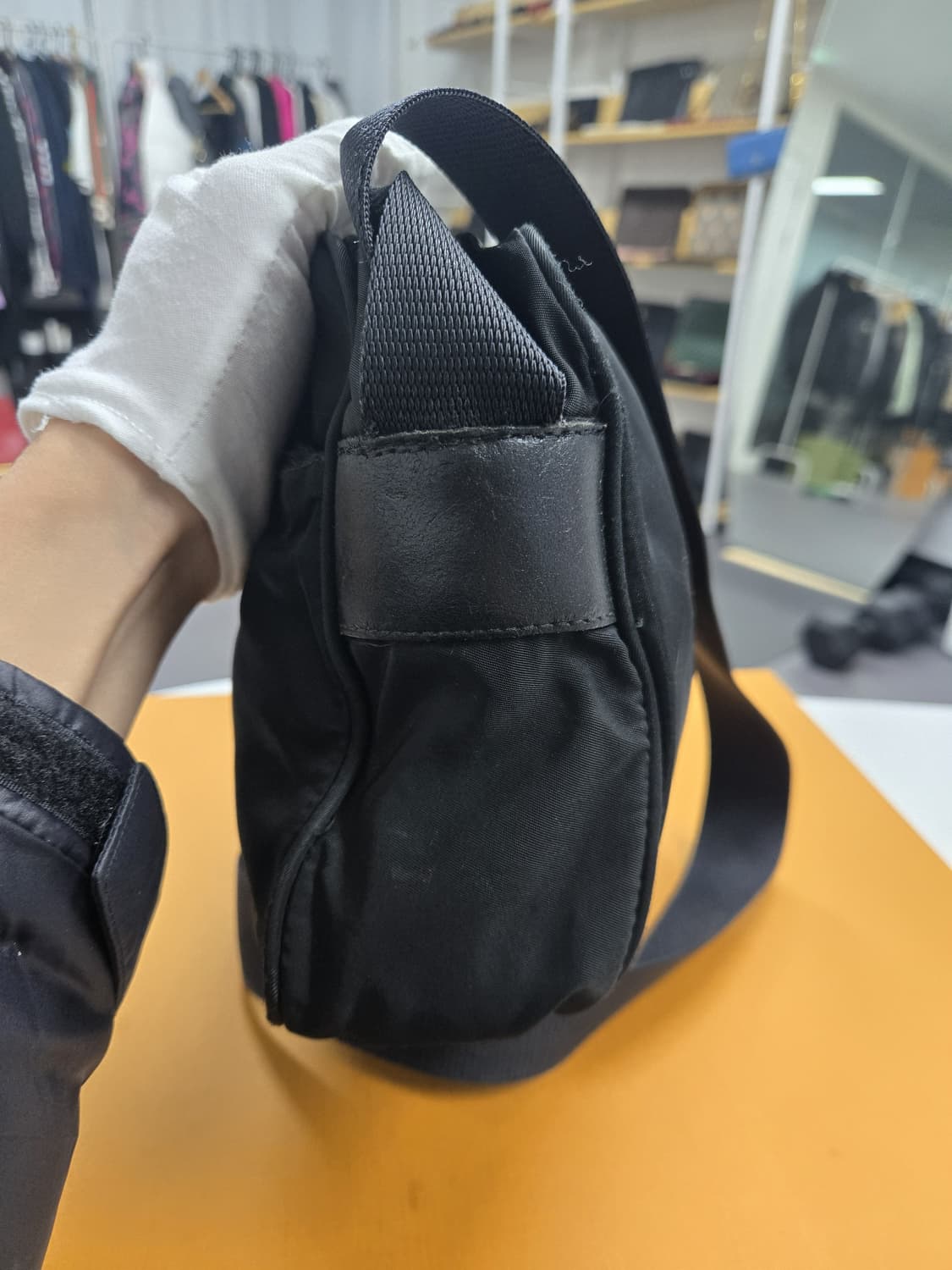 [정품]프라다 사피아노 크로스백 상품이미지4