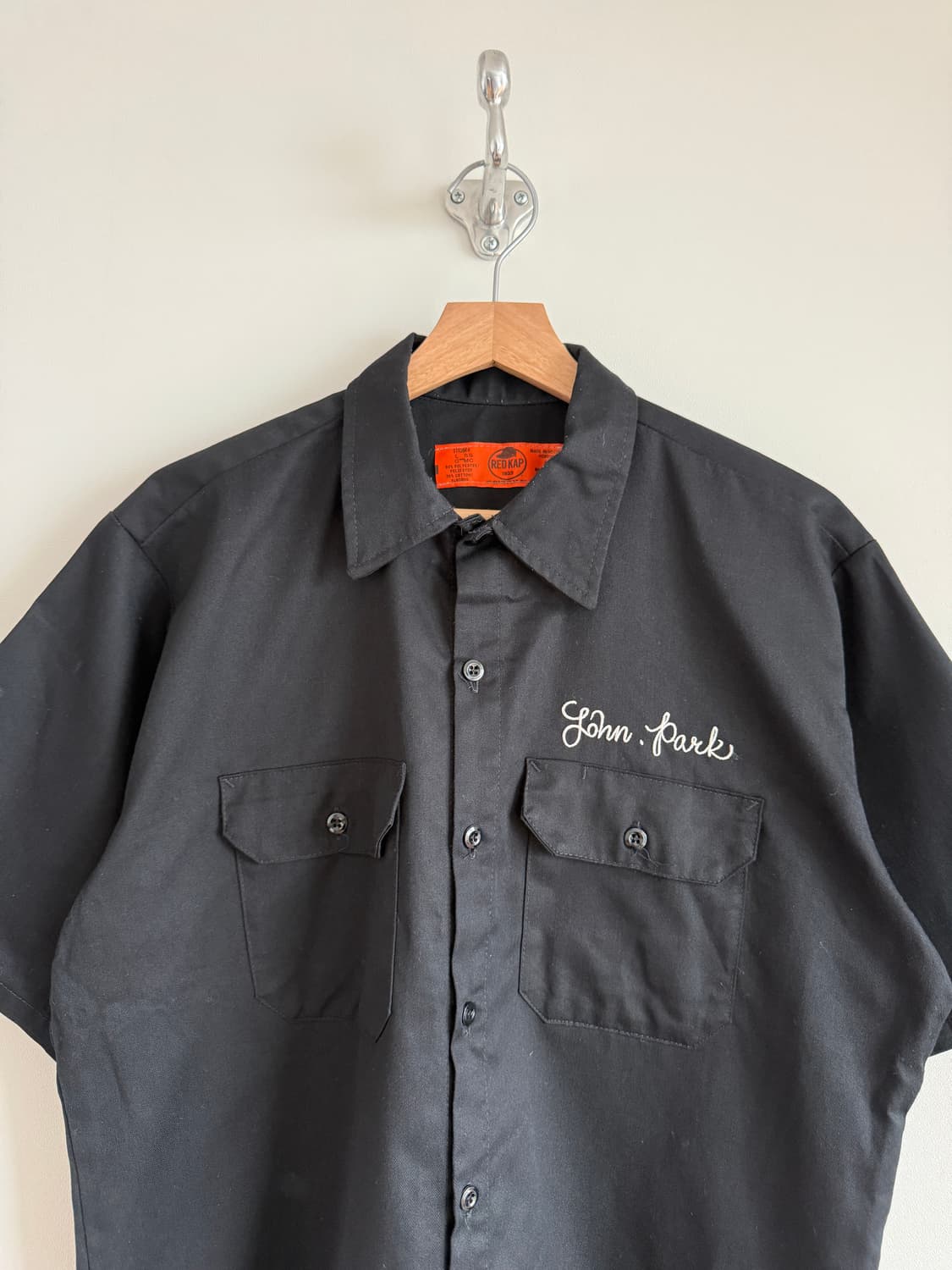 레드캡(RED CAP) 워크 하프 셔츠 반팔셔츠 상품이미지2