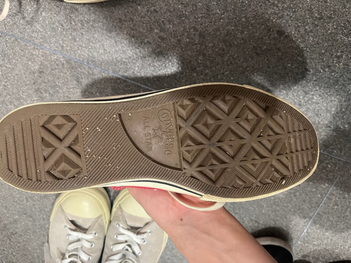 컨버스 1970 척테일러 하이 레드 275 상품이미지1