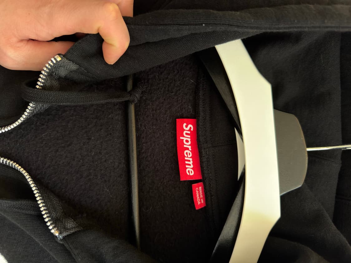 슈프림 S로고 후드집업 L사이즈 상품이미지2