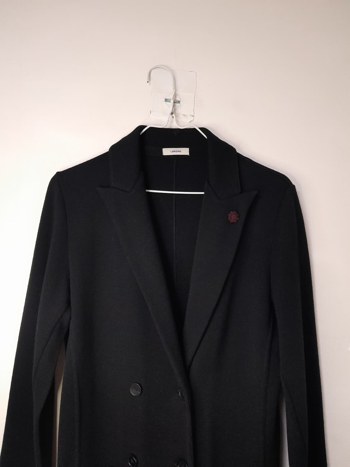라르디니 블랙 메리노울 니트자켓 42 상품이미지2