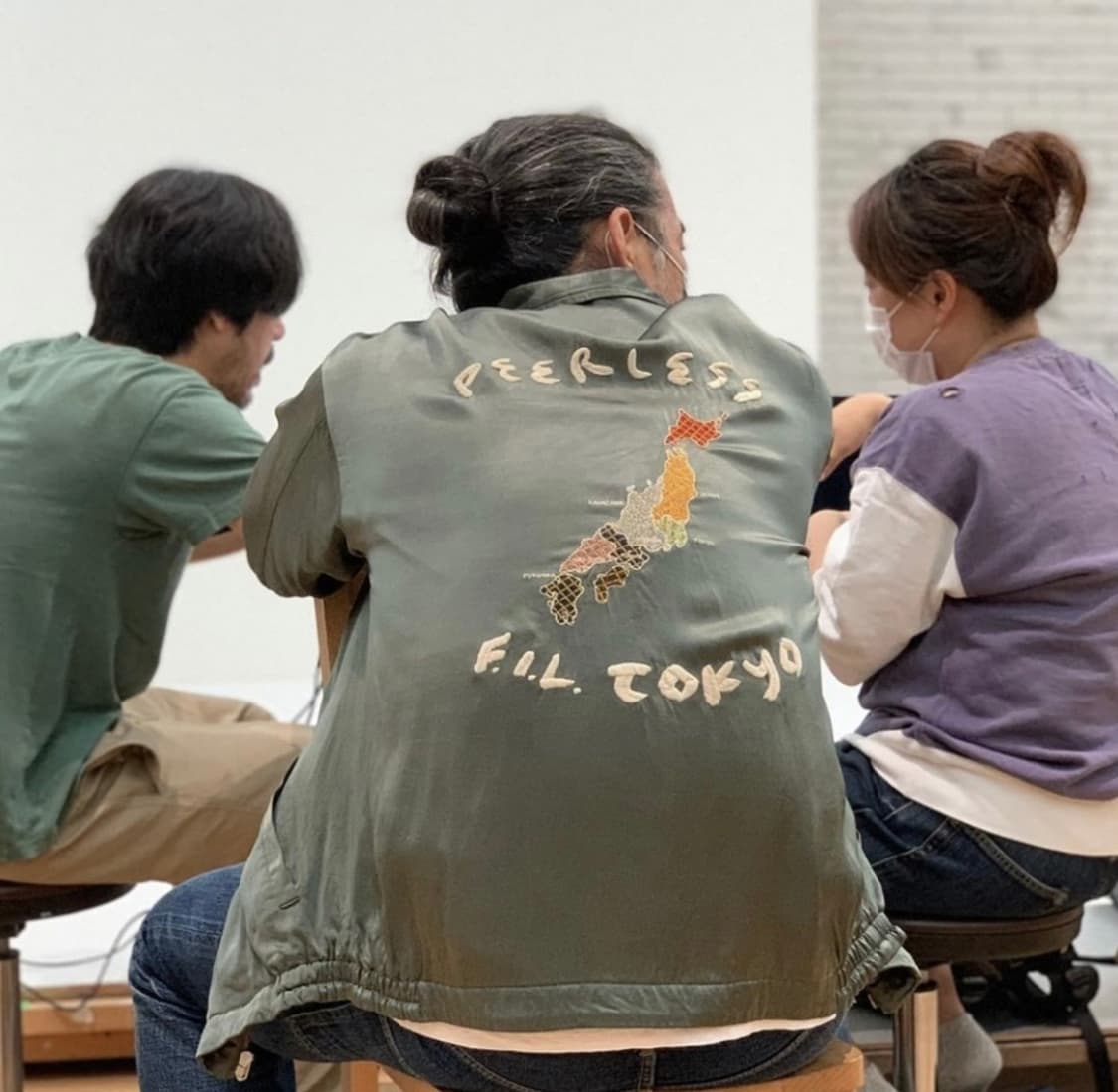 비즈빔 레드선 수베니어 자켓 3 size 상품이미지1