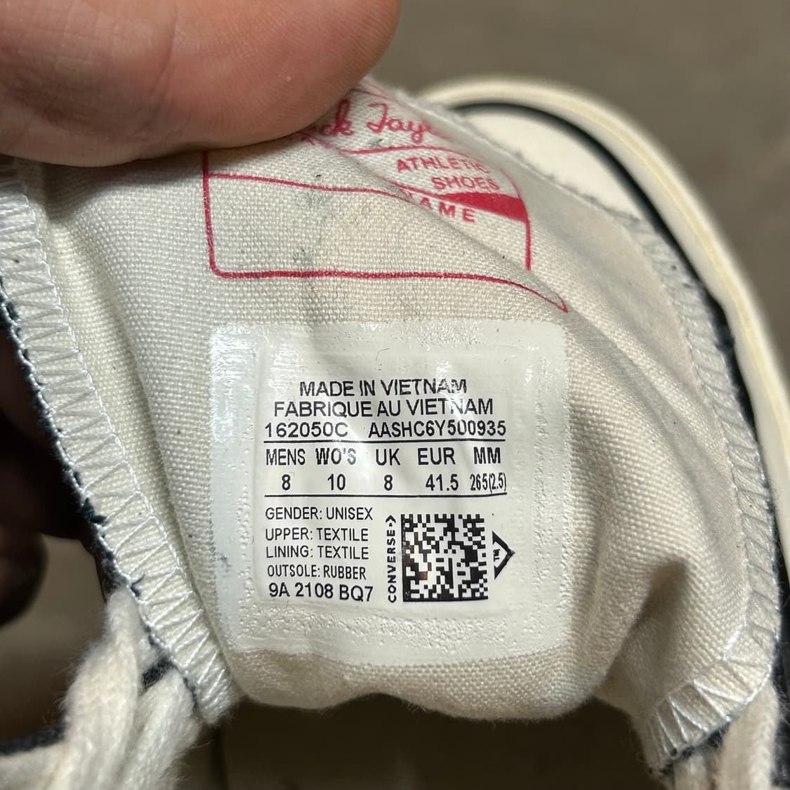 265) 컨버스 척테일러 척 70 블랙 신발 스니커즈 상품이미지9