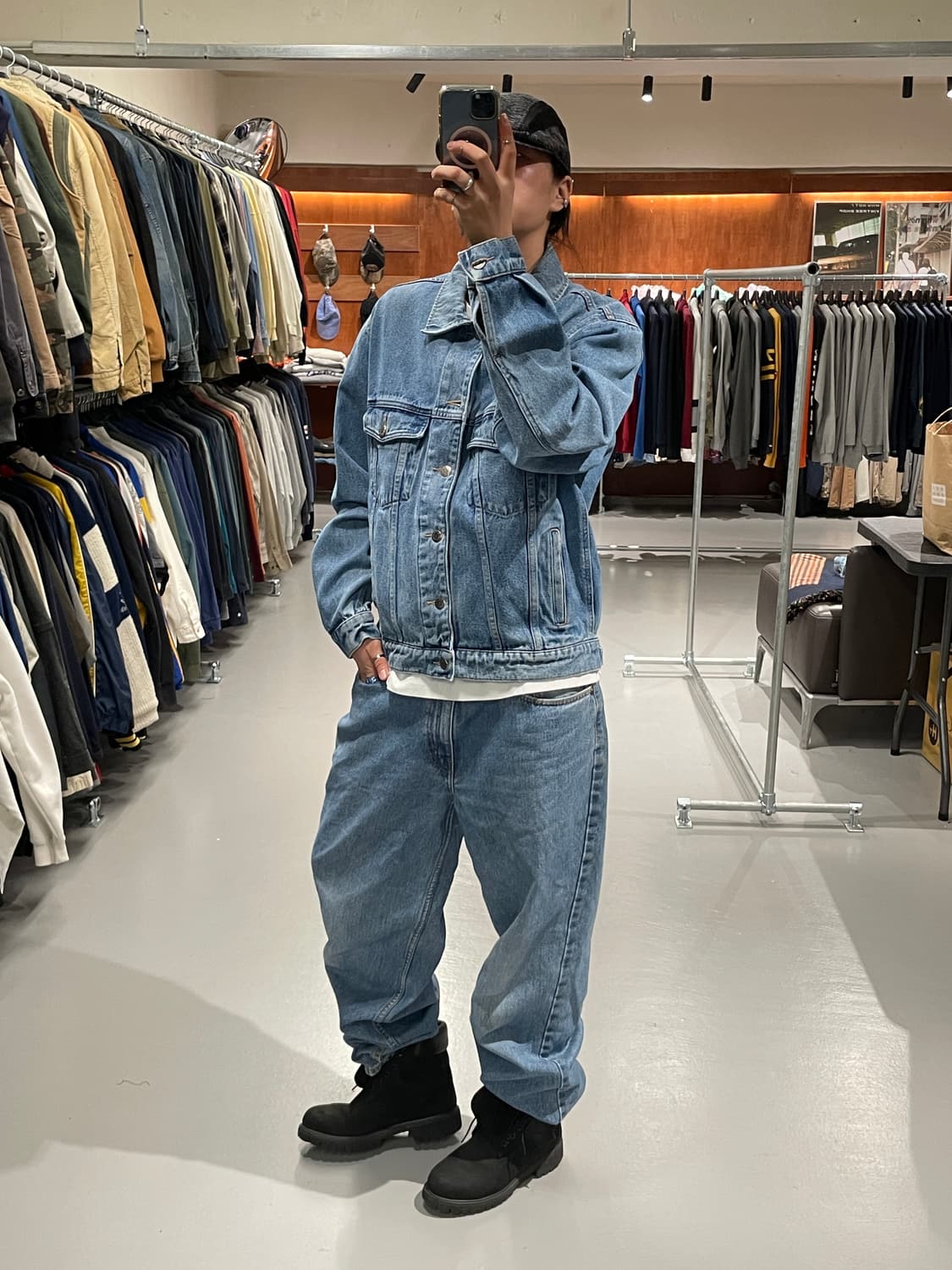 90‘s 랭글러 데님 자켓   상품이미지5