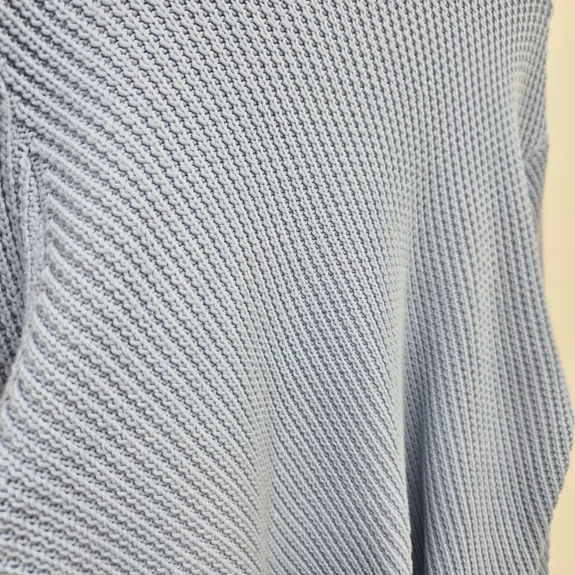 솔리드옴므 하늘색 니트 스웨터 남성 L 상품이미지2