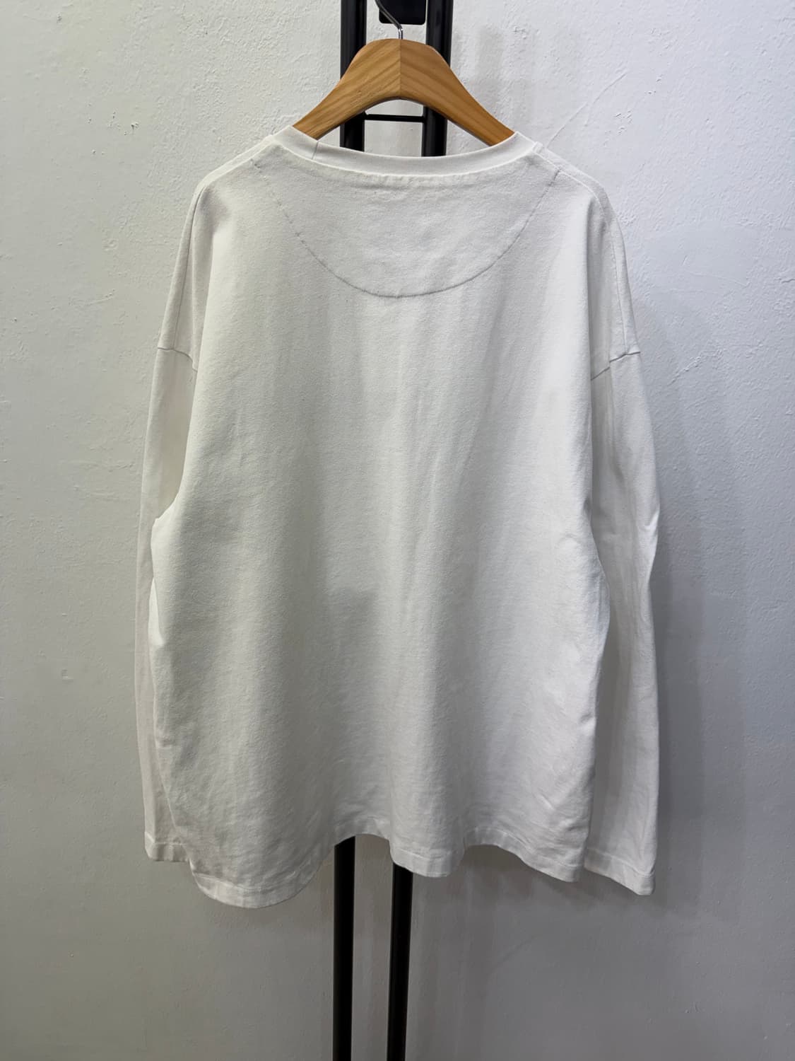 정품) 질샌더 남성 로고 롱슬리브 L 상품이미지5