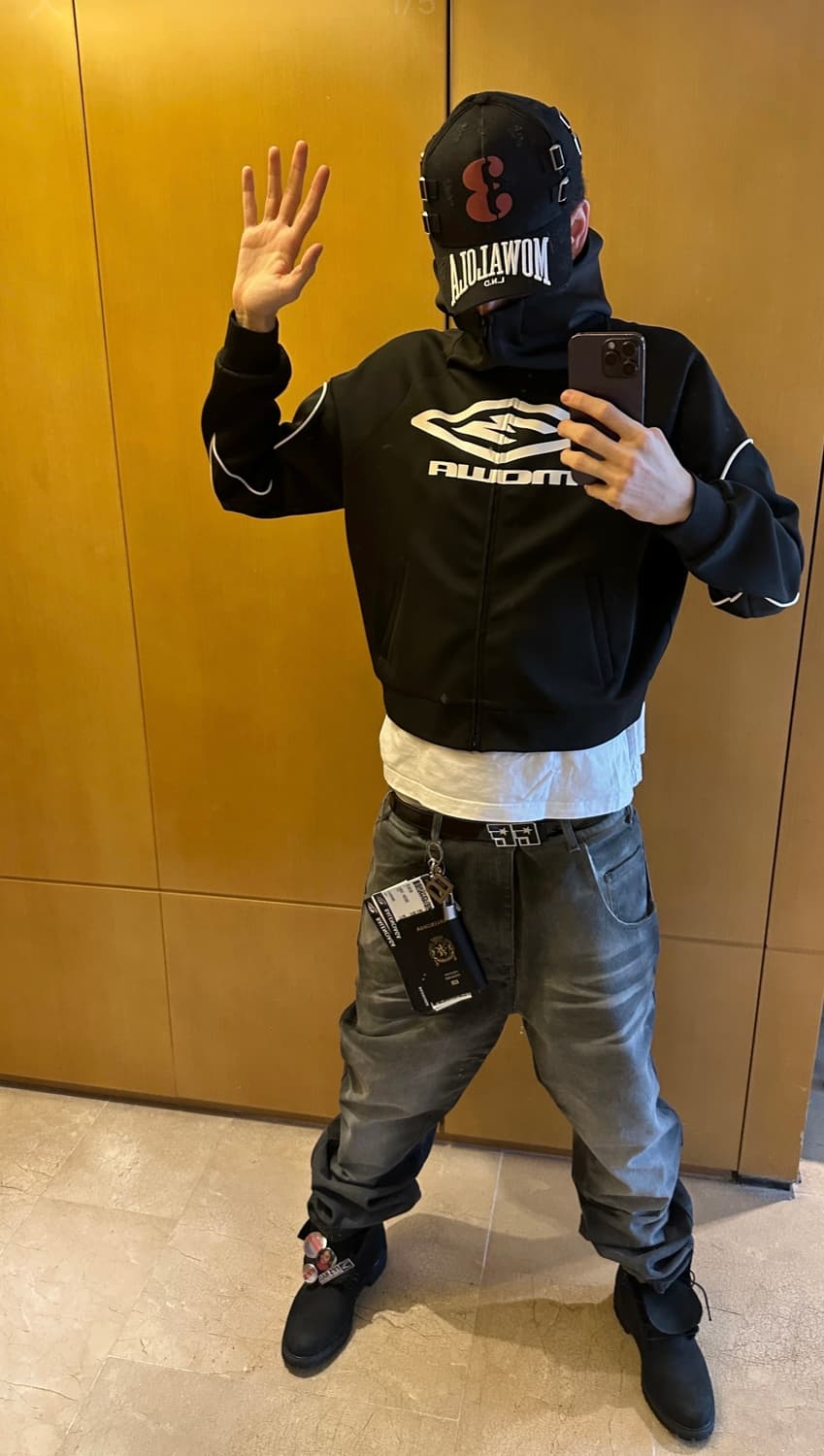블랙 후드 상품이미지3