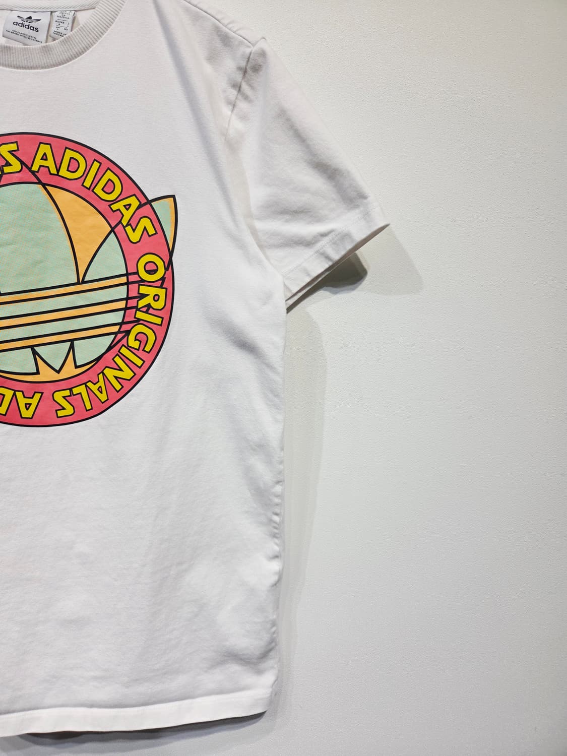 아디다스 오리지널스 서클 빅로고 반팔 티셔츠 상품이미지5