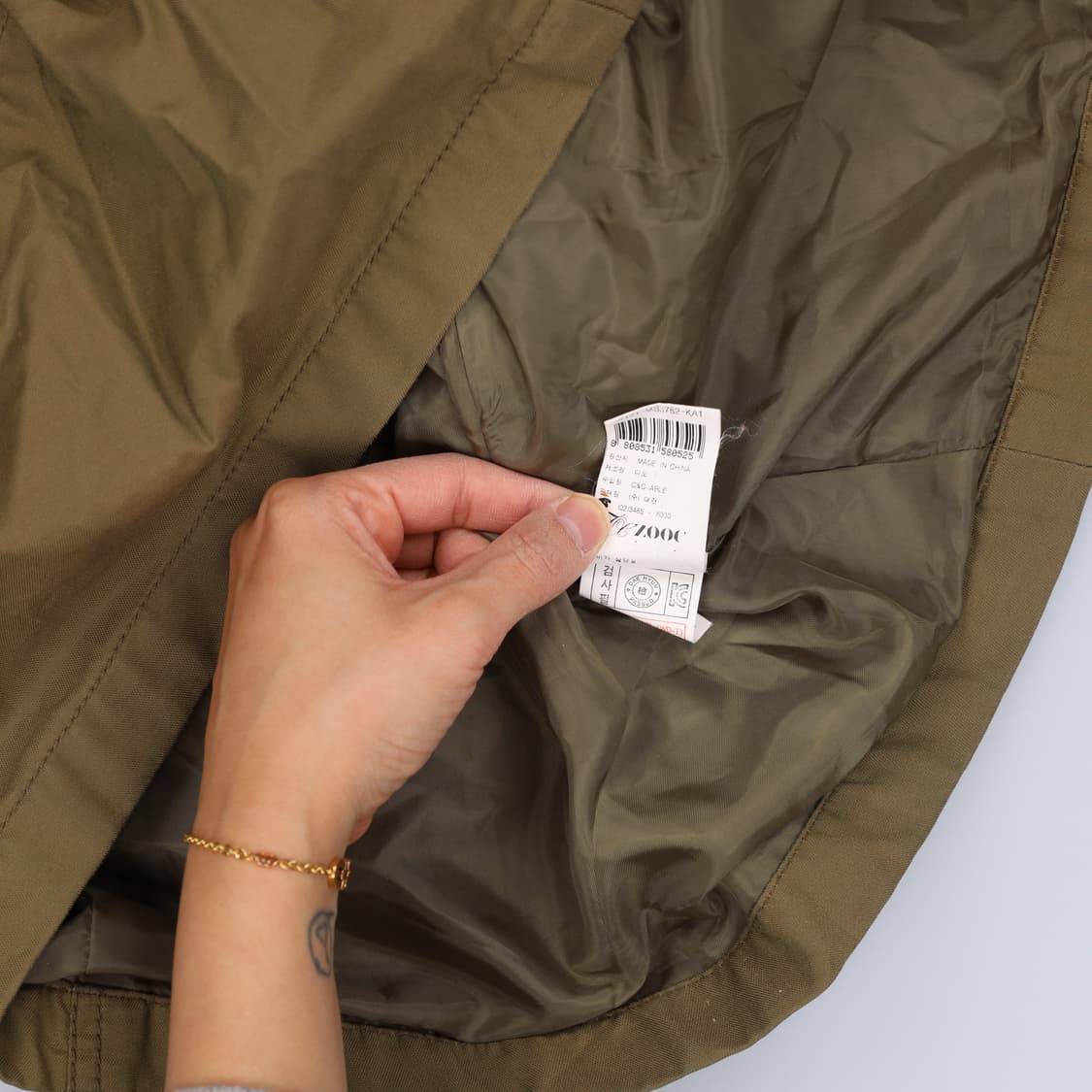 [85-160] 주크 여성 숏 야상자켓 1229H2 상품이미지6