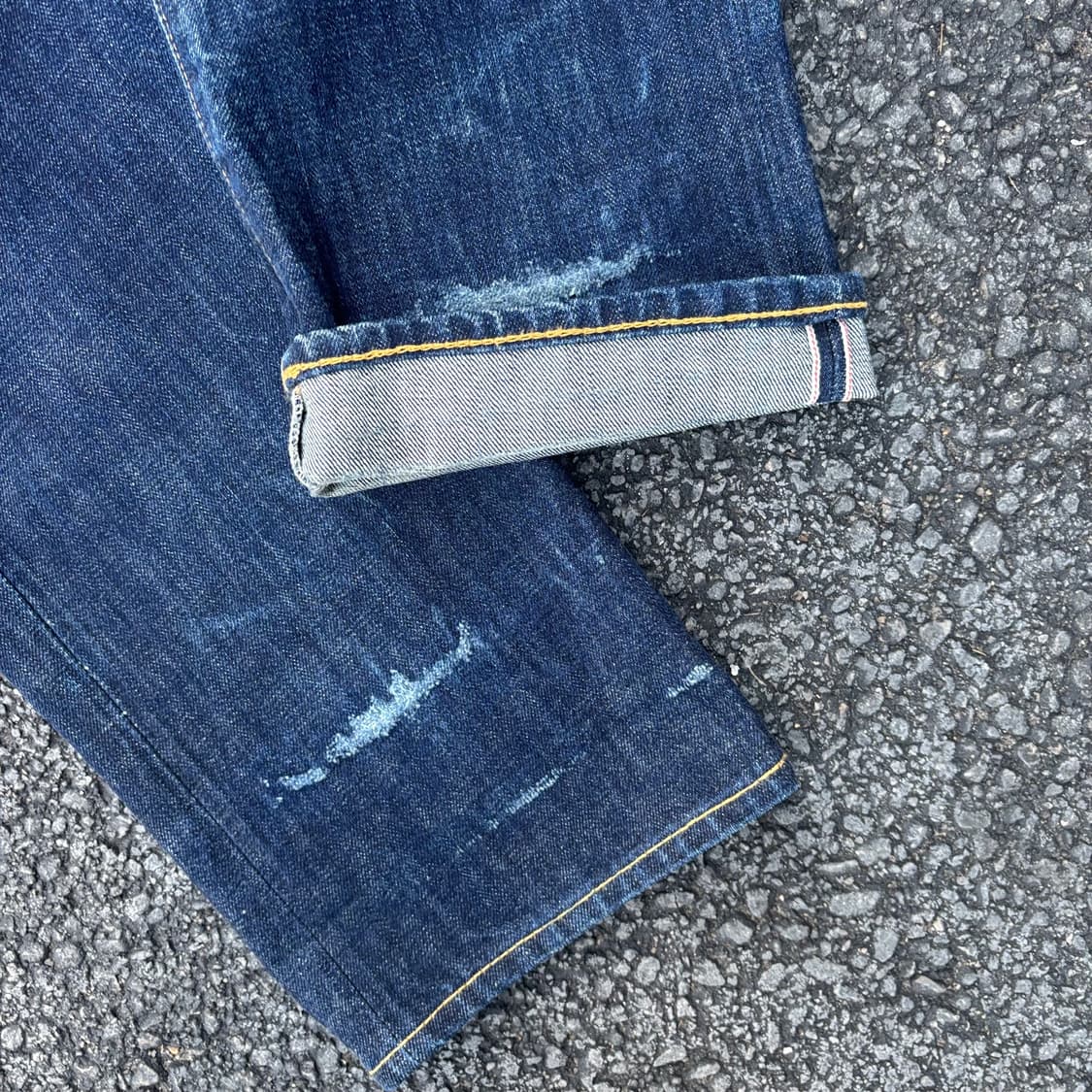 미국 RRL 슬림핏 셀비지 데님 팬츠 상품이미지7