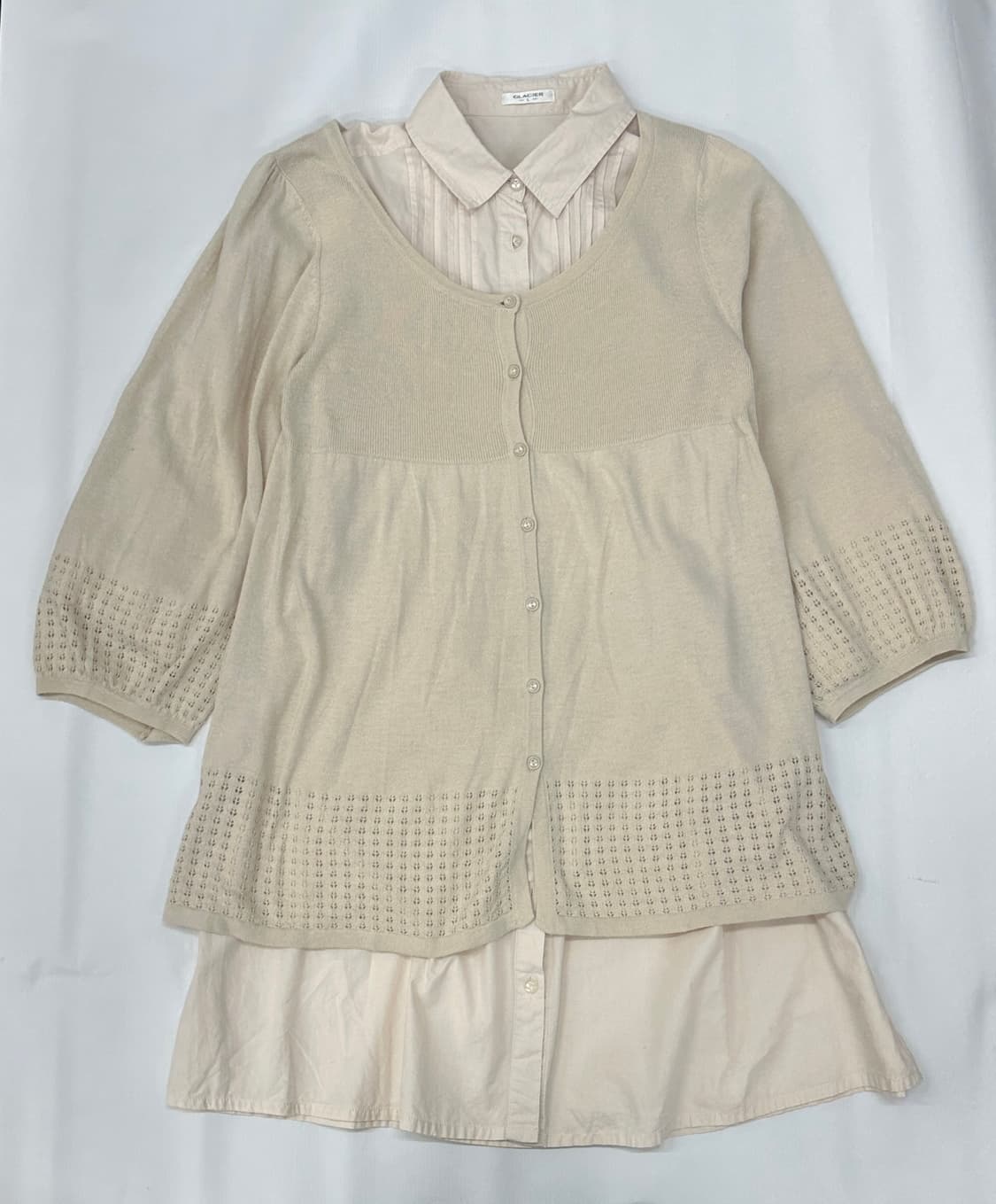 🐚하구미의 원피스 코디세트🐚 그런지 모리걸 니트 레이어드 가을  상품이미지2