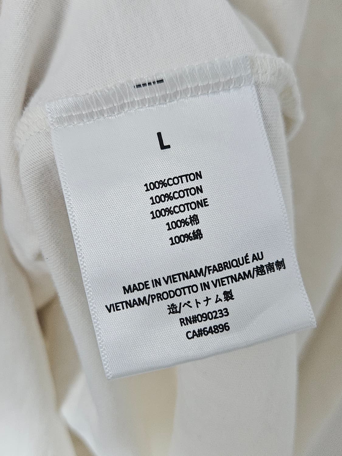 피어오브갓 에센셜 ESSENTIALS 반팔 티셔츠 L (정품) 상품이미지5