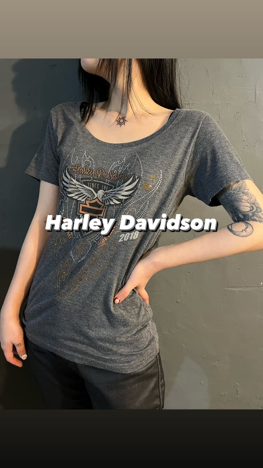 할리데이비슨 반팔탑 상품이미지1