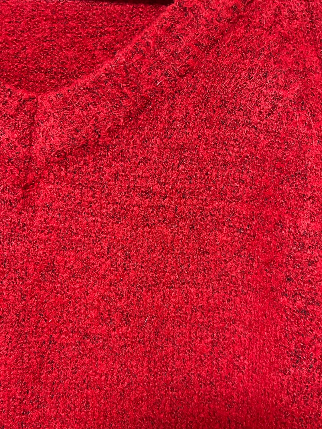 레드 브이넥 니트 상품이미지7