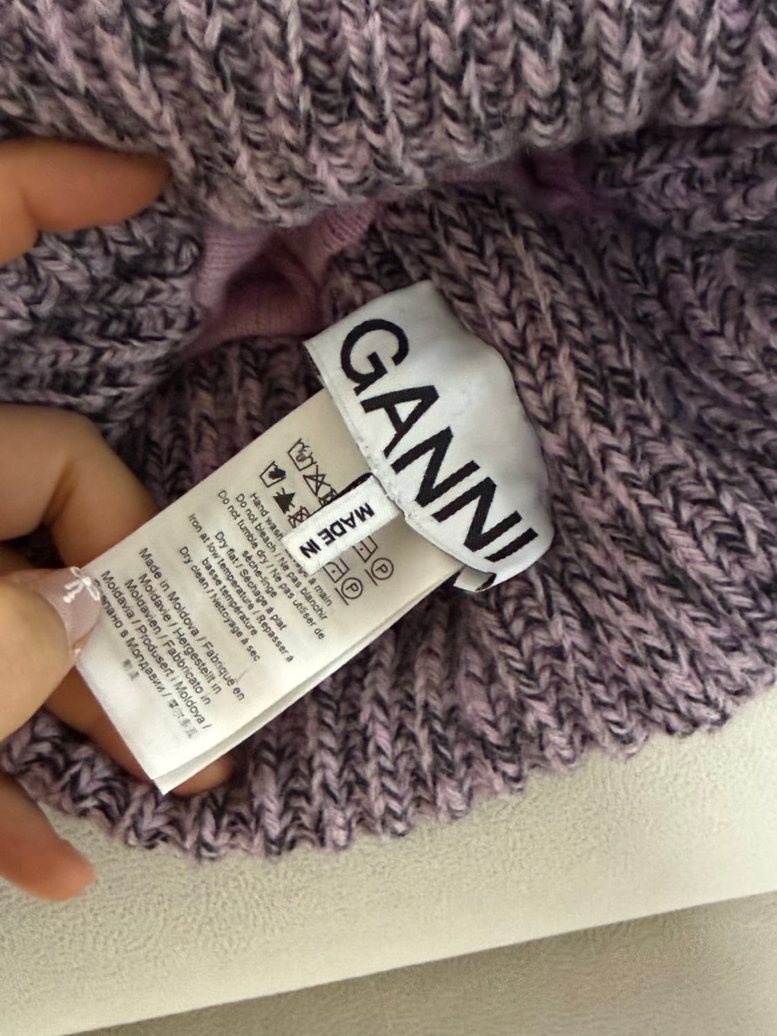 GANNI 핑크 비니  상품이미지2