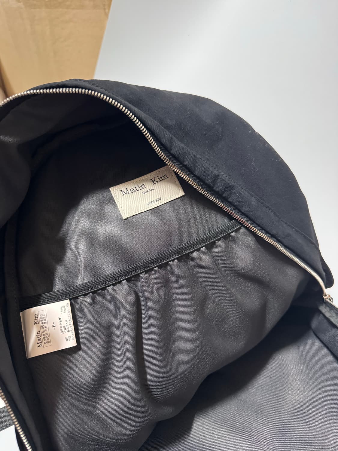 마뗑킴 백팩 블랙 상품이미지3
