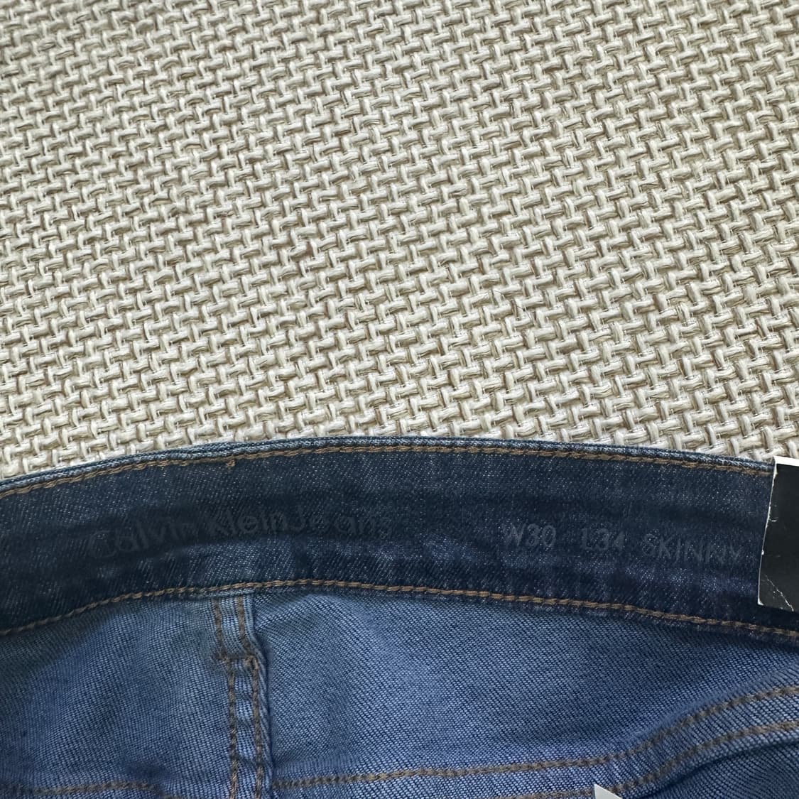 30 새상품 캘빈클라인진 진청 데님 바지 0429D 상품이미지5