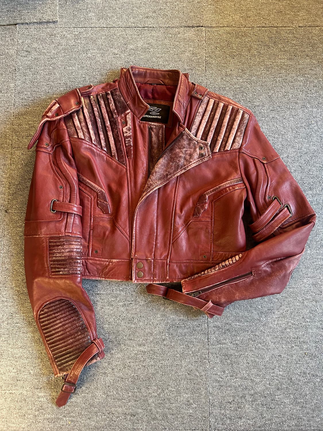 VTG Red Crop Coat M 상품이미지2