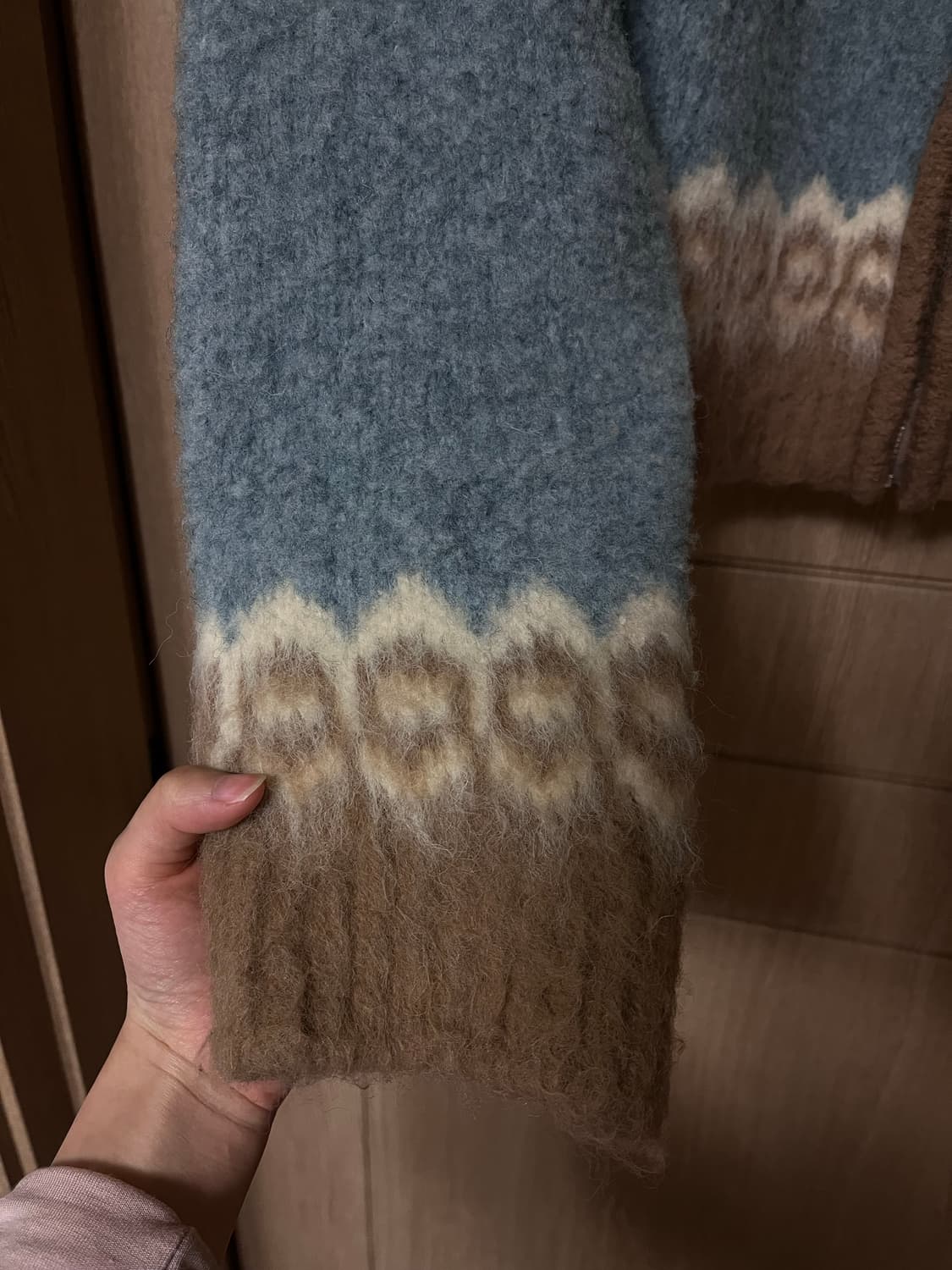 그로브스토어 eldon 니트집업 상품이미지7