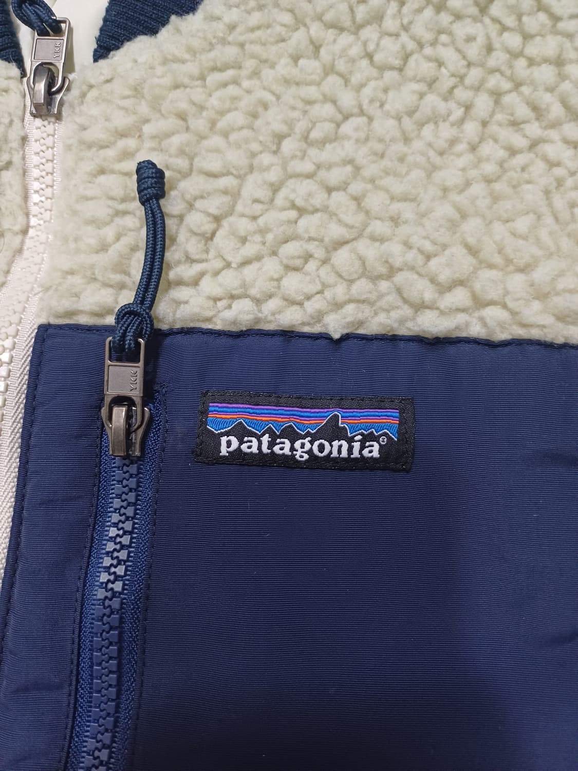 파타고니아 남성 빈티지 후리스 봄버자켓 xl사이즈  상품이미지3