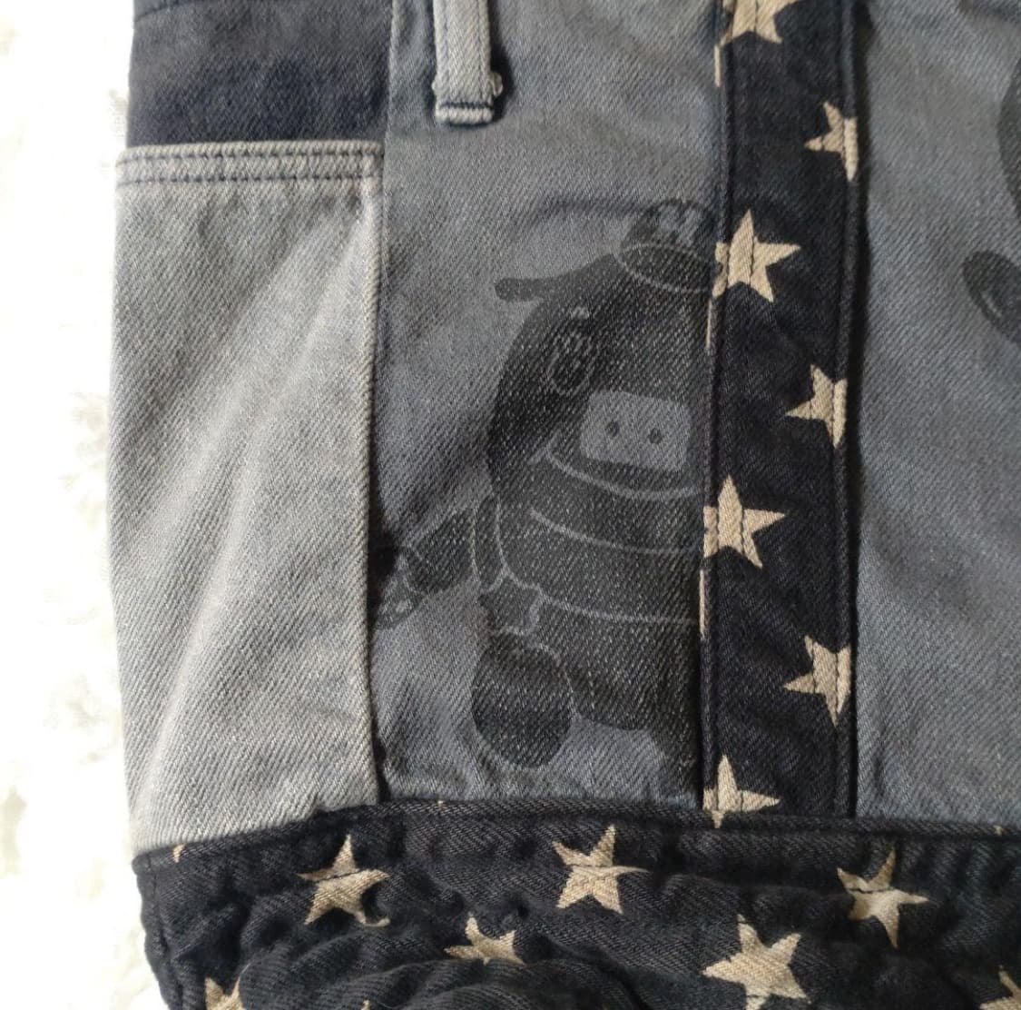 Hysteric Glamour star bag 히스테릭 글래머 캔버스백 상품이미지6