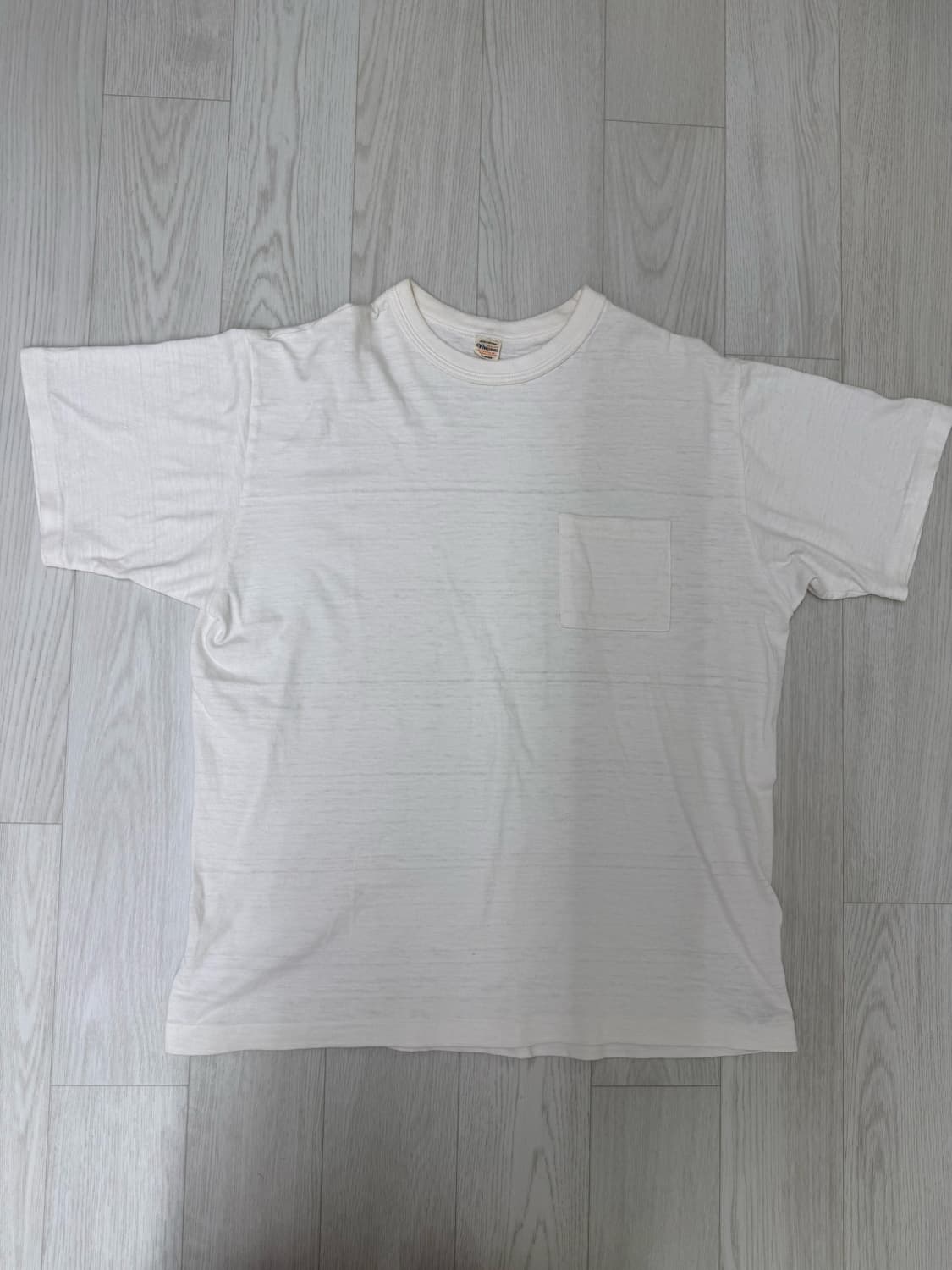 웨어하우스 Warehouse Lot 4601 포켓 반팔티 화이트 XL 상품이미지1
