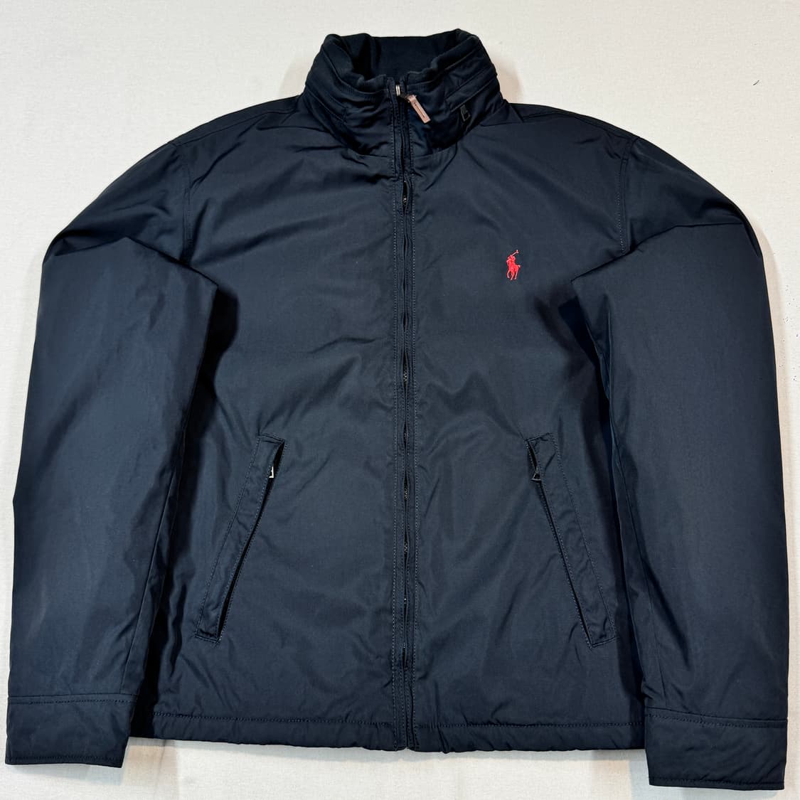 M) 폴로 랄프로렌 네이비 폴리쉘 히든후드 페리 자켓 상품이미지2