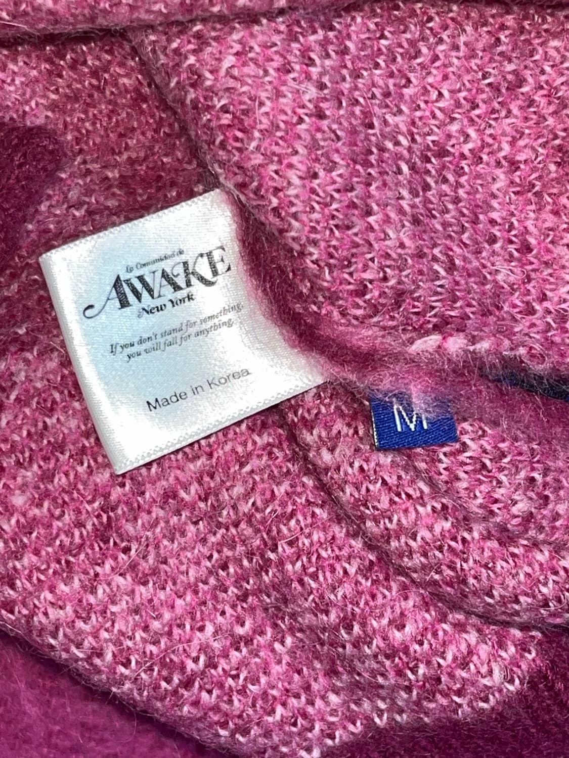 [M]어웨이크뉴욕 모헤어 가디건 상품이미지5