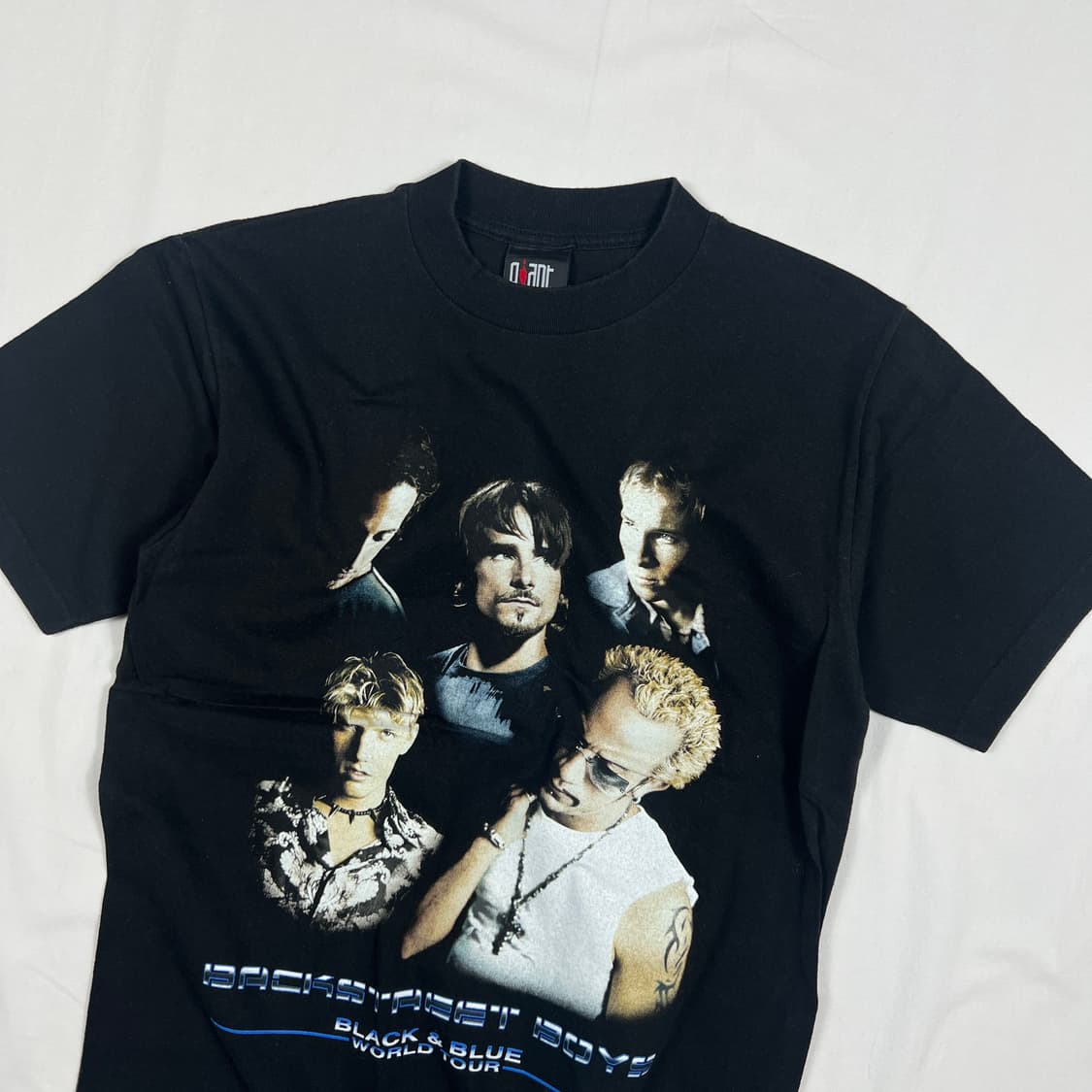 2001년도 백스트릿보이즈 블랙앤블루 월드투어 반팔티 상품이미지2