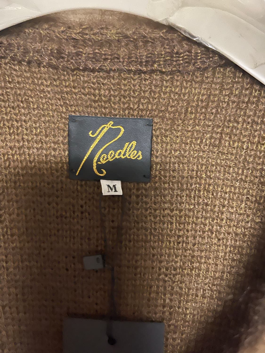 니들스 모헤어 가디건 브라운 m 상품이미지3