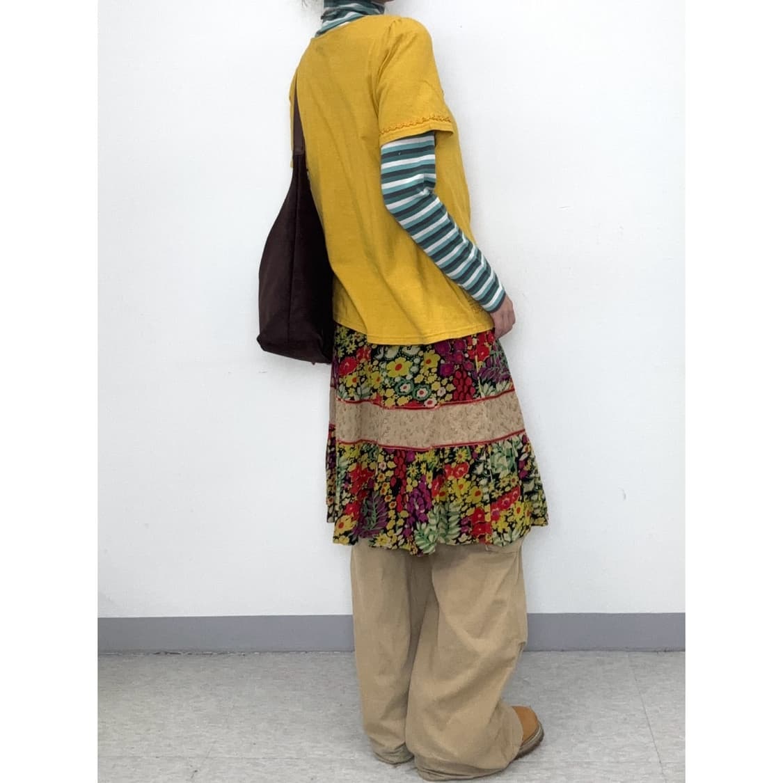 빈티지 레이빔즈 플로럴 스커트 상품이미지2