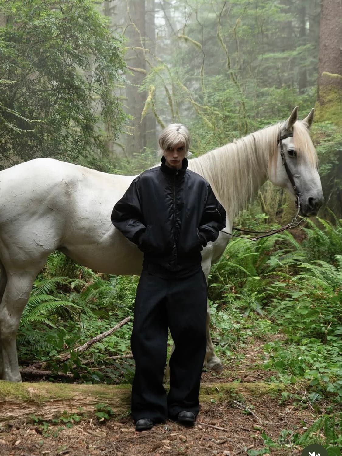 K-two studios 헤비 데님 블랙 S 상품이미지2