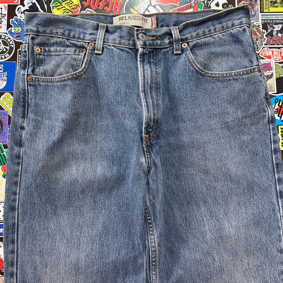 00s 리바이스 550 블루 진 데님 팬츠 34 상품이미지5
