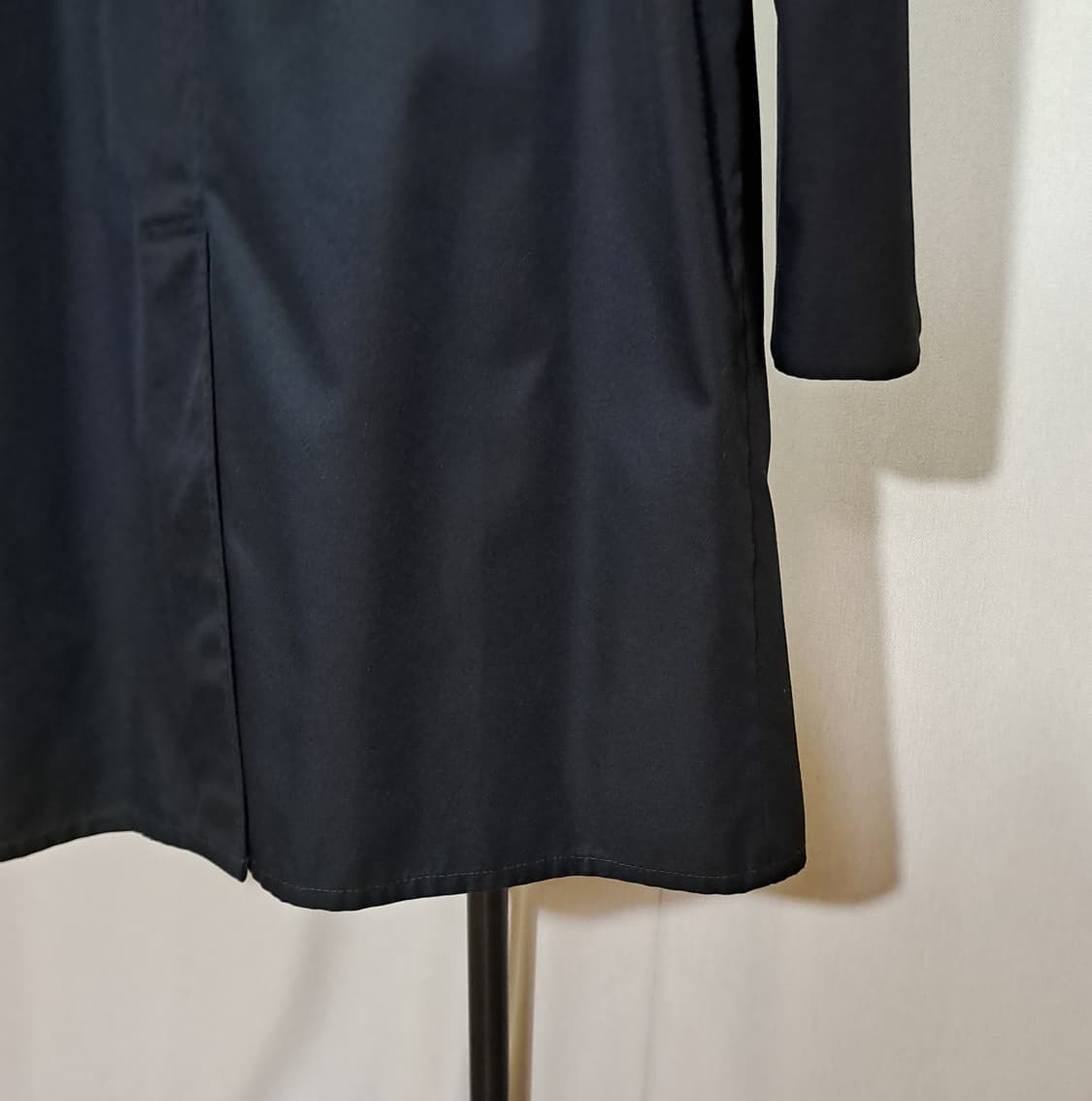 (택포) 버버리 블랙 개버딘 내피포함 롱코트 50 B690 상품이미지5