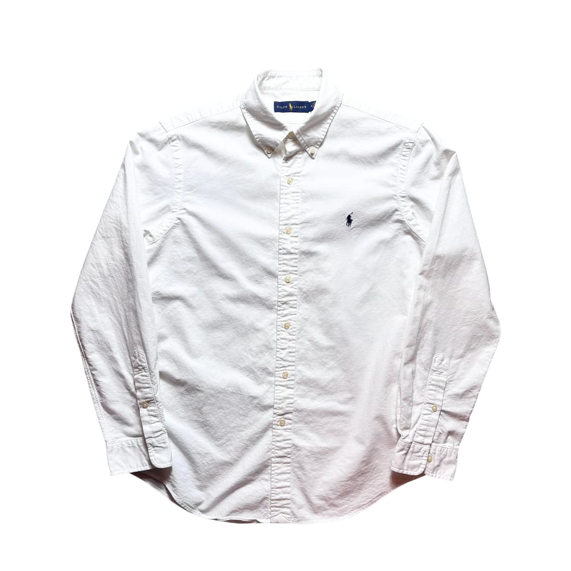 폴로 옥스퍼드면 화이트 셔츠 상품이미지1