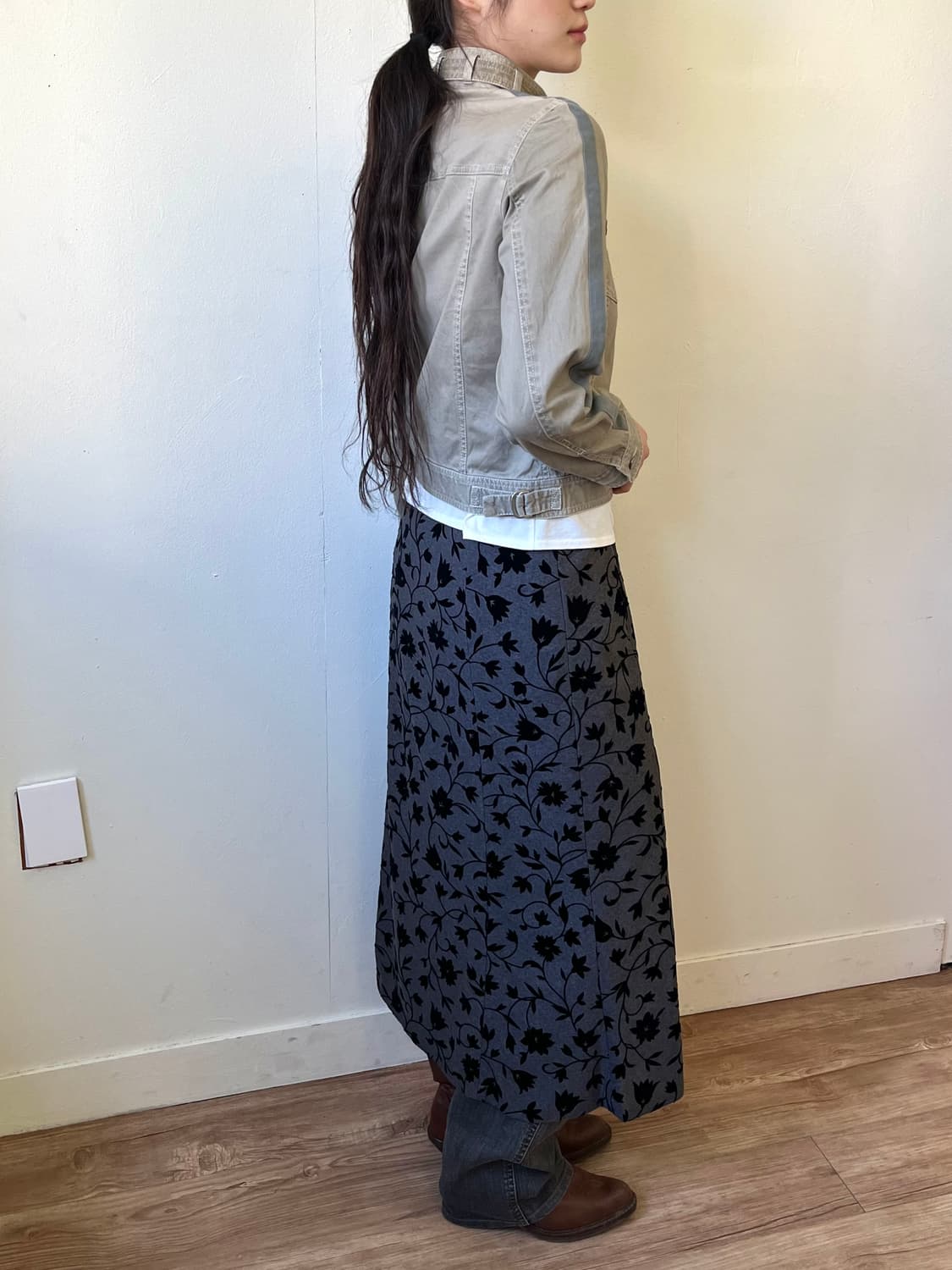 LOUNIE 트랙 바이커 자켓 상품이미지7