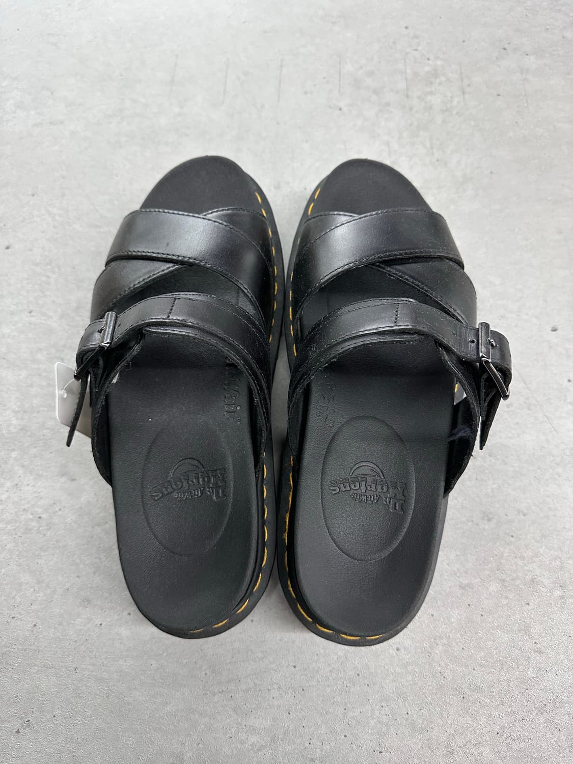 🌟닥터마틴 라이커(Ryker) 레더 샌들 블랙 UK8 (270)🌟 상품이미지3