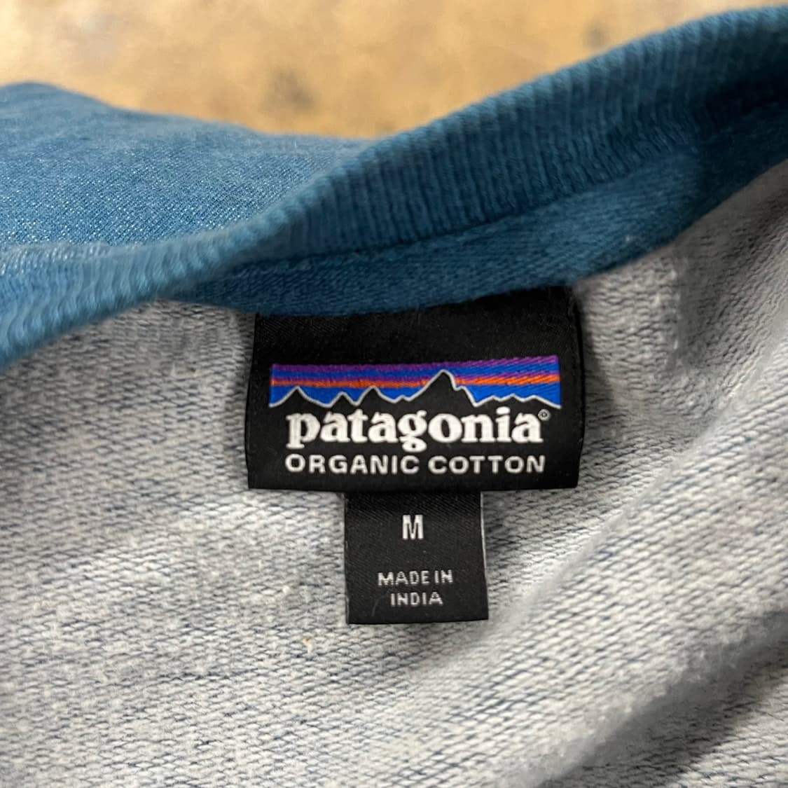 [정품/M] 파타고니아 물고기 프린팅 맨투맨 티셔츠 b14 상품이미지5