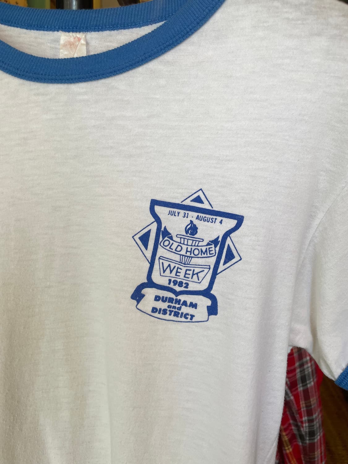 1980's Vintage Ringer T-Shirt ​ 상품이미지2
