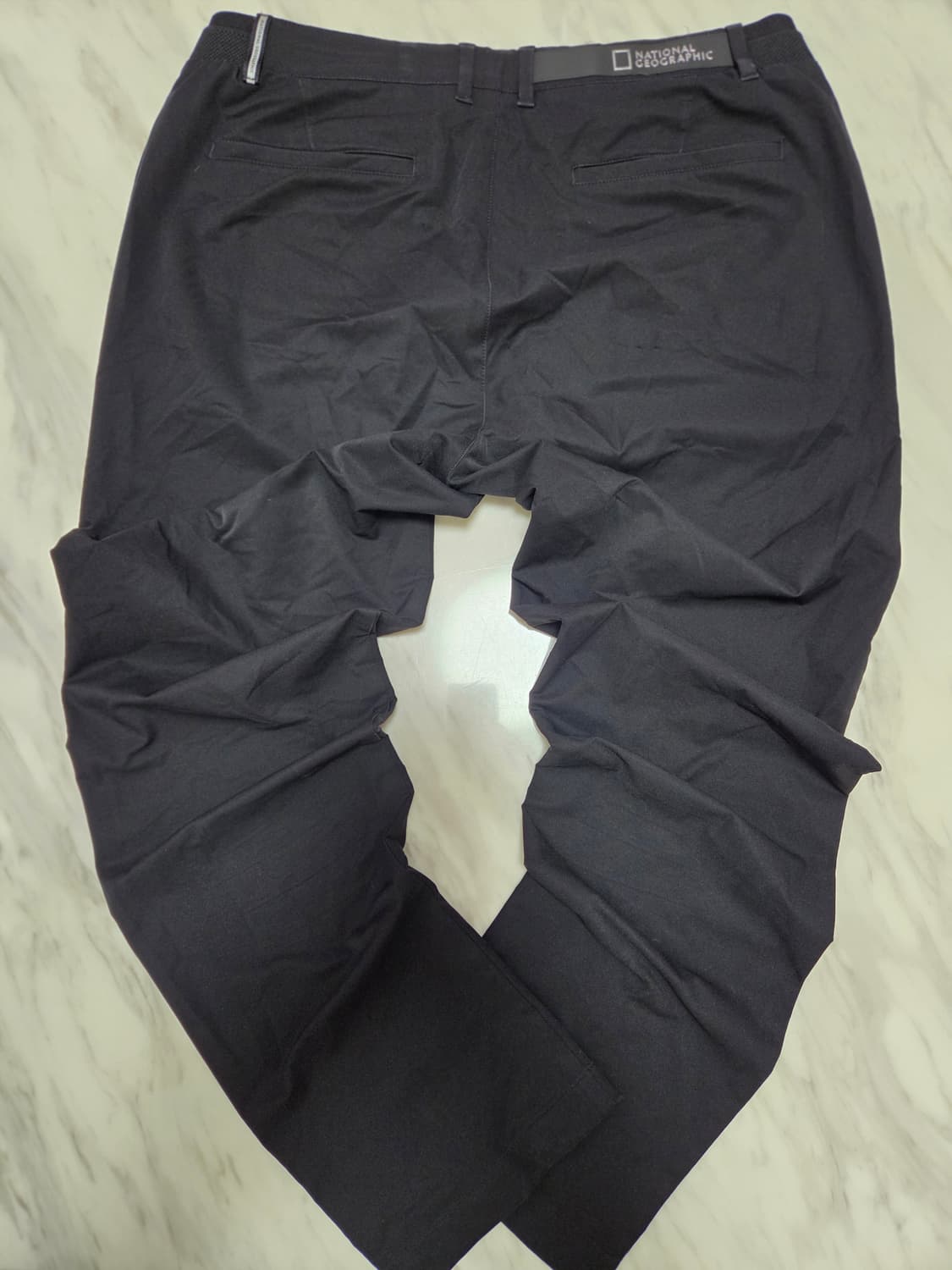 내셔널지오그래픽 고신축 블랙 팬츠 상품이미지2